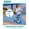 imageGotrax K03 Kick Scooter for Kids 5 LED Lighted Wheels and Adjustable Handlebars Lightweight Design and AntiSlip Deck Max Load 110 Lbs Kids Scooter for Boys amp Girls Ages 3 PinkNew Blue