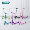 imageGotrax K03 Kick Scooter for Kids 5 LED Lighted Wheels and Adjustable Handlebars Lightweight Design and AntiSlip Deck Max Load 110 Lbs Kids Scooter for Boys amp Girls Ages 3 PinkBlue