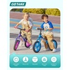image:imageGotrax KS12 Balance Bike for 25 12 Toddlers Push Bike with LED Light Adjustable Seat amp Handlebar FlatFree Tires amp Easy Assembly Kids Bicycle Lightweight amp No Pedal Gift for Boys GirlsPink