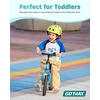 image:imageGotrax KS12 Balance Bike for 25 12 Toddlers Push Bike with LED Light Adjustable Seat amp Handlebar FlatFree Tires amp Easy Assembly Kids Bicycle Lightweight amp No Pedal Gift for Boys GirlsPurple