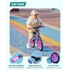 image:imageGotrax KS12 Balance Bike for 25 12 Toddlers Push Bike with LED Light Adjustable Seat amp Handlebar FlatFree Tires amp Easy Assembly Kids Bicycle Lightweight amp No Pedal Gift for Boys GirlsPink