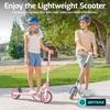 image:imageGotrax KS8 Kick Scooter for Kids 5 Large 8 Wheels and Height Adjustable Handlebar Sturdy Wide Deck amp Rear Brake Detachable for Easy Storage 2 Wheels Kids Scooter Gift for Boys amp GirlPink
