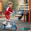 image:imageGotrax KS8 Kick Scooter for Kids 5 Large 8 Wheels and Height Adjustable Handlebar Sturdy Wide Deck amp Rear Brake Detachable for Easy Storage 2 Wheels Kids Scooter Gift for Boys amp GirlPink