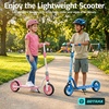 image:imageGotrax KS8 Kick Scooter for Kids 5 Large 8 Wheels and Height Adjustable Handlebar Sturdy Wide Deck amp Rear Brake Detachable for Easy Storage 2 Wheels Kids Scooter Gift for Boys amp GirlSky Blue