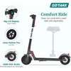 image:imageGotrax Electric Scooter for Adult85 Tire12 Mile amp 155Mph by 250W Motor  85 Front Air amp Rear Solid Tires 36V 52Ah Battery Big LCD Display with Cruise Control Drum Brake Foldable EscooterMatt Black