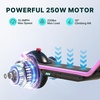 image:imageGotrax Electric Scooter for Adult85 Tire12 Mile amp 155Mph by 250W Motor  85 Front Air amp Rear Solid Tires 36V 52Ah Battery Big LCD Display with Cruise Control Drum Brake Foldable EscooterPink