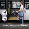 image:imageGotrax Electric Scooter for Adult85 Tire12 Mile amp 155Mph by 250W Motor  85 Front Air amp Rear Solid Tires 36V 52Ah Battery Big LCD Display with Cruise Control Drum Brake Foldable EscooterPink