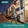 image:imageGotrax Electric Scooter for Adult85 Tire12 Mile amp 155Mph by 250W Motor  85 Front Air amp Rear Solid Tires 36V 52Ah Battery Big LCD Display with Cruise Control Drum Brake Foldable EscooterMatt Black