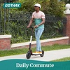 image:imageGotrax Electric Scooter for Adult85 Tire12 Mile amp 155Mph by 250W Motor  85 Front Air amp Rear Solid Tires 36V 52Ah Battery Big LCD Display with Cruise Control Drum Brake Foldable EscooterMatt Black